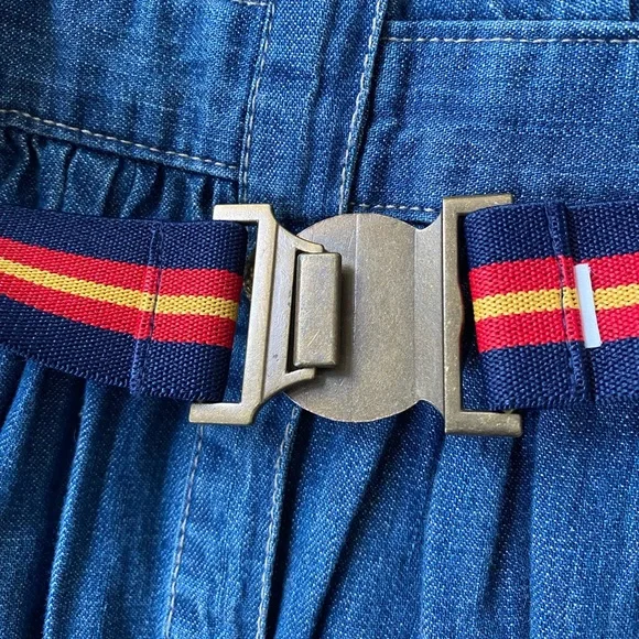 Polo Denim Dress Kids 6x - Picture 4 of 5